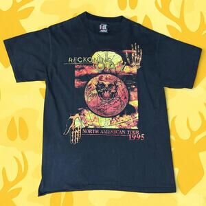 VTG 1995 Megadeth Reckoning Day Tour Shirt Size L
